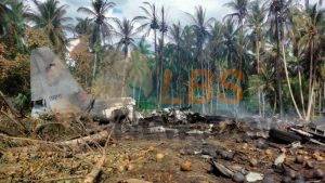 45 dead in Philippines military plane crash