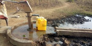 One ‘struggling’ borehole serving over 1,000 residents!