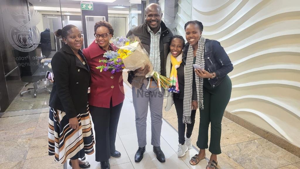 Amb Amoru arrives in South Africa for his tour of duty