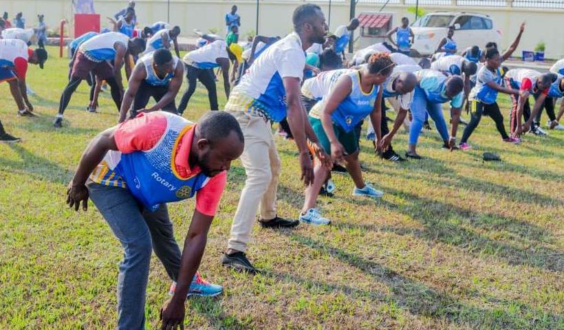 Pictorial: Uganda’s Missions abroad participate in Rotary cancer run 2022