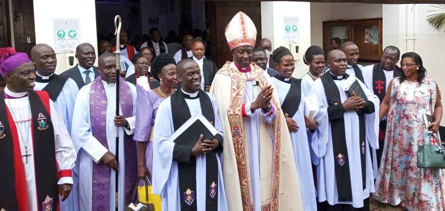 Beware of fake clerics- Archbishop Kazimba warns christians as 5 are ordained Priests, Deacons