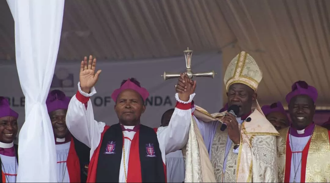Rev. Can. Kagodo installed as 5th Bishop of Mukono Diocese
