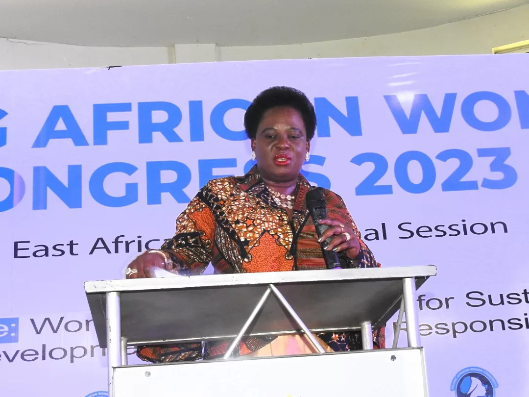 Minister Amongi officially opens Young African Women congress 2023
