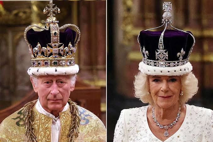 Charles and Camilla crowned king and queen at Westminster Abbey
