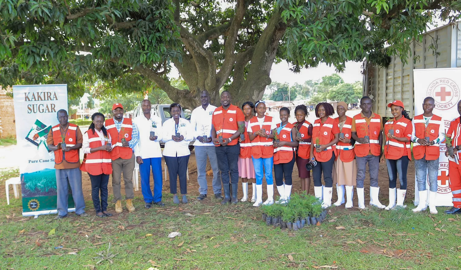 Uganda Red Cross, Kakira Sugar partner to mitigate effects of floods in Bugisu