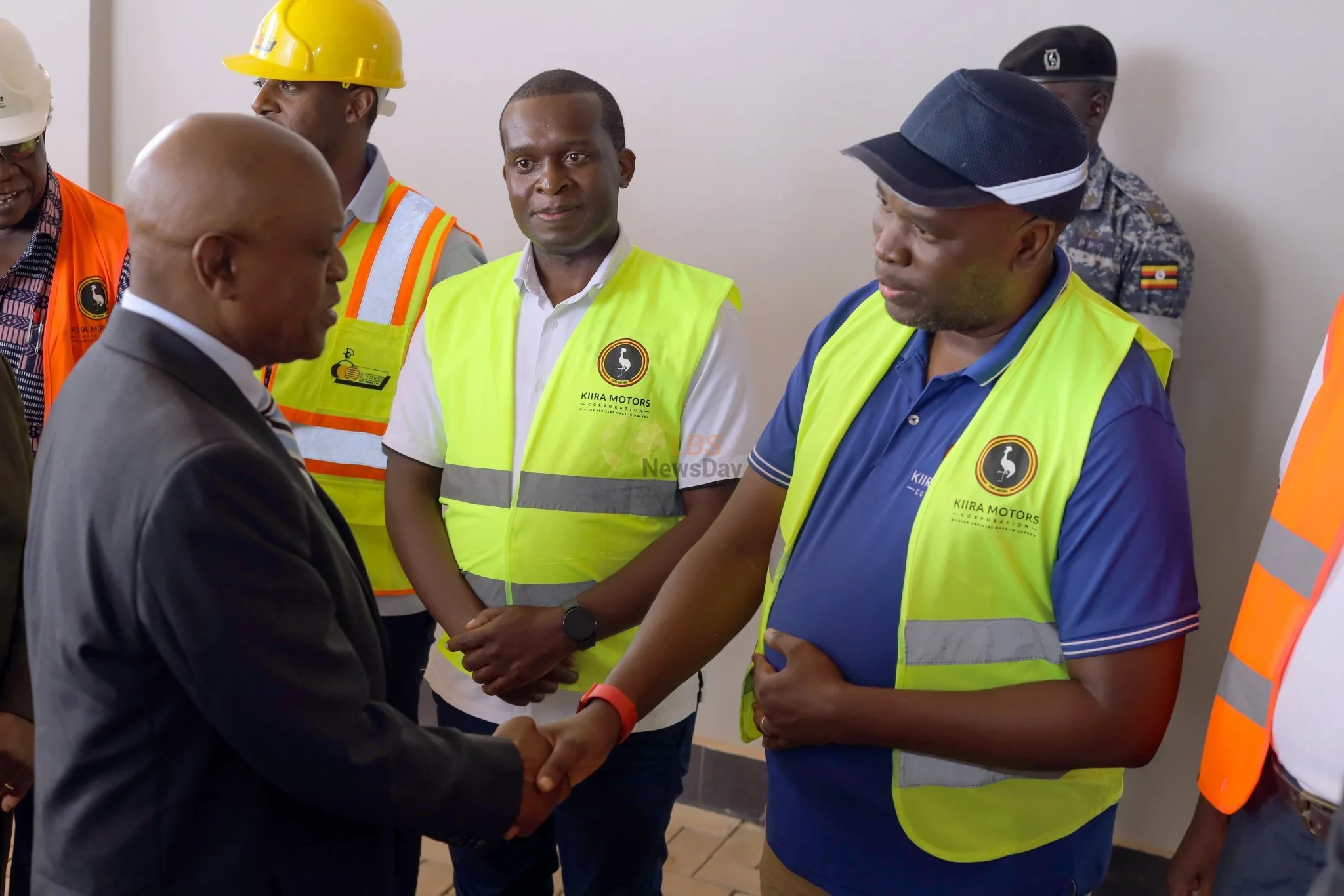 Bolstering Bilateral Ties: Botswana’s President Masisi Visits Uganda’s Kiira Vehicle Plant for Collaborative Automotive Advancements.