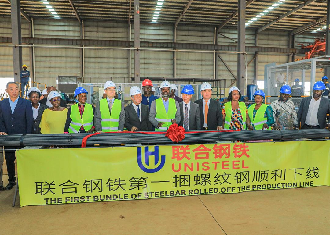 Tayebwa pledges support as Shs367.7bn steel factory roars to life in Mbale Industrial Park