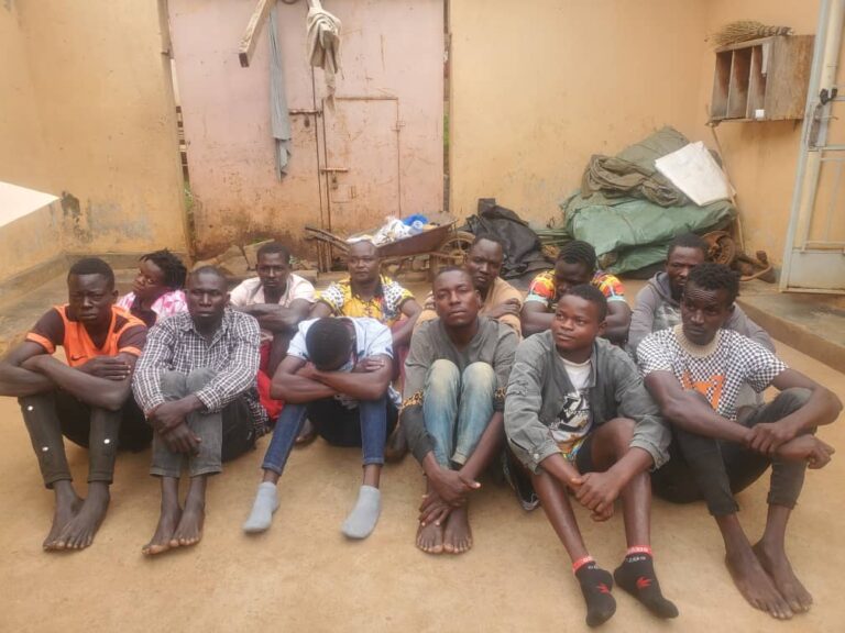 Police Arrest 12 Members of Infamous Japodola Gang in Mukono