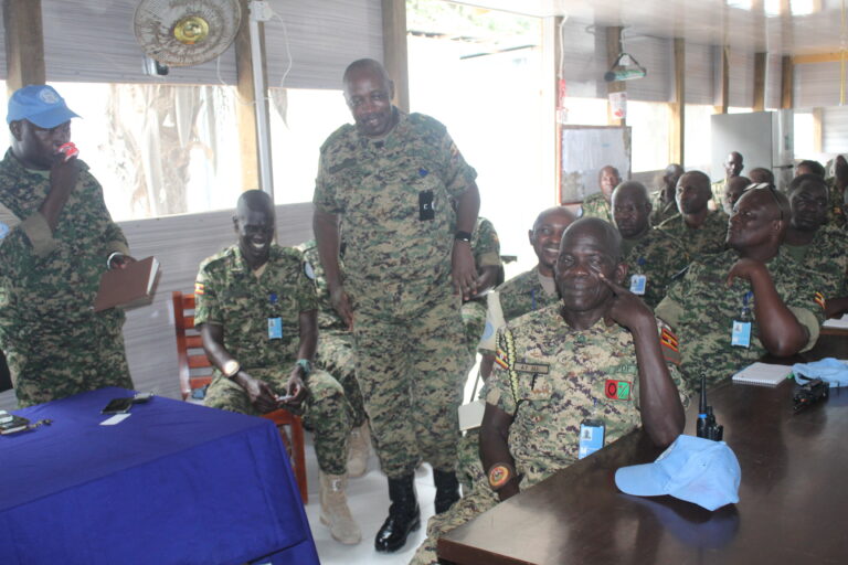 ‎UNGU XI Commander Emphasizes Professionalism and Vigilance in Somalia