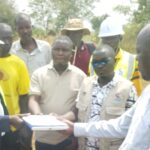Bata Sub County’s Pipe Water Project Construction site Handed Over to Contractor
