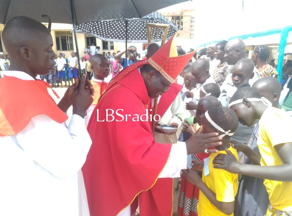 Bishop Wanok Confirms 210 Young Christians in Dokolo Pastoral Visit‎‎