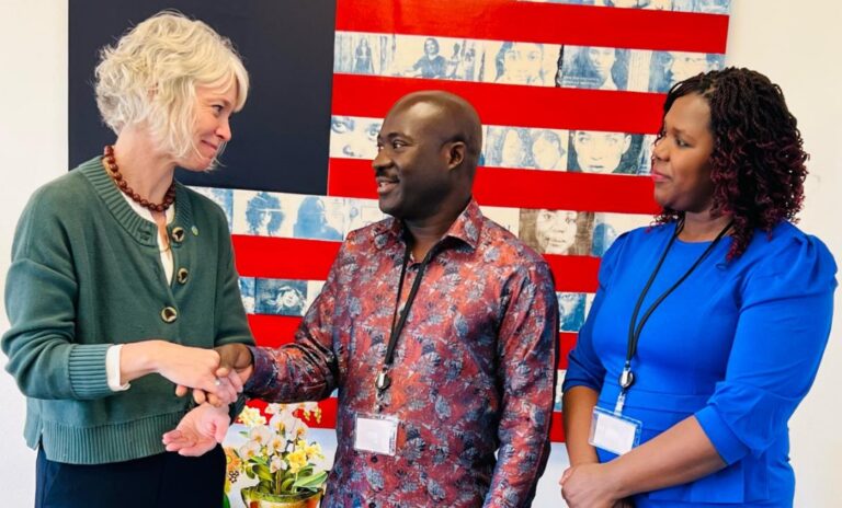 SPA Bagonza Meets Eugene Mayor to Boost Uganda-US Ties and Diaspora Engagement‎‎