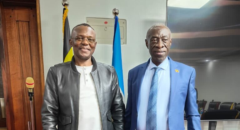 ESO Chief Ocwet Briefs Lango Paramount Chief on Museveni Visit