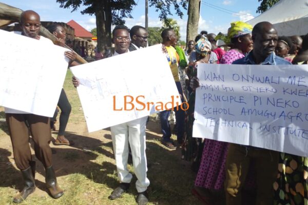 Residents Protest Alleged Corruption, Insecurity at Amugu Agro Technical Institute in Alebtong