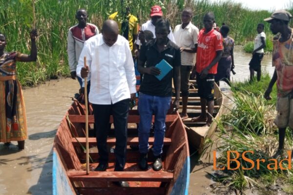 Dokolo South MP Vincent Opito Donates Canoe to Ease Inter-Village Movement in Flood-Hit Areas
